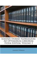 Ioannis Stobaei Florilegium