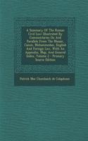 A Summary of the Roman Civil Law