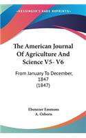 American Journal Of Agriculture And Science V5- V6