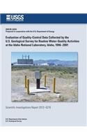 Evaluation of Quality-Control Data Collected by the U.S. Geological Survey for Routine Water-Quality Activities at the Idaho National Laboratory, Idaho, 1996?2001