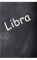 Libra Zodiac Horoscope Journal Chalkboard: (Notebook, Diary, Blank Book)