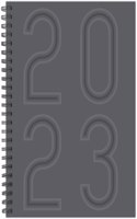 Classic Charcoal 6.5 X 8.5 Softcover Weekly Planner