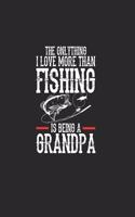 The Onlythink I Love More Than Fishing Is Being A Grandpa: Great Calendar For Every Angler Or Fisherman. Ideal For Entering Your Fishing Dates.