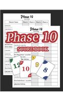 Phase 10 Score Book