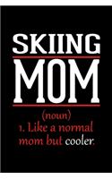 Skiing Mom Notebook