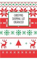 Christmas Shopping List Organizer