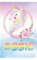 Ossie: Want To Give Ossie A Unique Memory & Emotional Moment? Show Ossie You Care With This Personal Custom Named Gift With Ossie's Very Own Unicorn Custom
