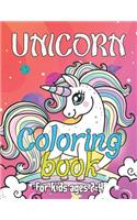 Unicorn Coloring Book for Kids Ages 2-4