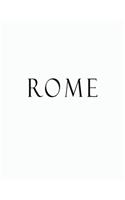 Rome: Black and White Decorative Book to Stack Together on Coffee Tables, Bookshelves and Interior Design - Add Bookish Charm Decor to Your Home - Stack D