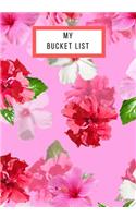 My Bucket List: Journal for creative ideas