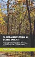 Cie Igcse Computer Science 9-1 Syllabus 2020-2021