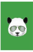 Panda: Cool Panda Perfect Gift Lined Notebook/Journal (6"x9")