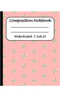 Wide Ruled Composition Notebook