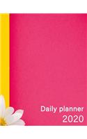 daily planner 2020: Daily Planner, GIFT Page a Day Calendar 2020, Schedule Organizer Planner (2020 Diary Day Per Page )365 Day Tabbed Journal January - December ( Diari