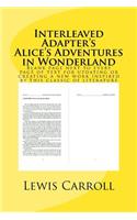 Interleaved Adaptor's Alice's Adventures in Wonderland