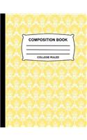 College Ruled Composition Book