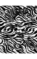 Distressed Zebra Pattern Book