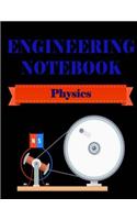 Engineering Notebook - Physic -: Quad Squared Graphing Paper 5 Squares Per Inch (Large 8.5x11 - 48 Sheets/96 Pages)