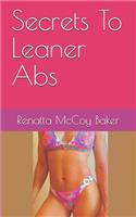 Secrets To Leaner Abs