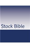 Stock Bible: Journal 630