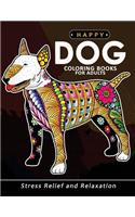 Happy Dog Coloring books for adults