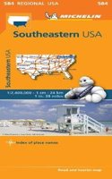 Southeastern USA - Michelin Regional Map 584