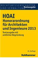 Hoai Honorarordnung Fur Architekten Und Ingenieure 2013