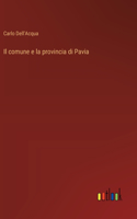 comune e la provincia di Pavia