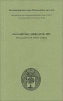 Klassensitzungsvortrage 2014-2015