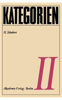 Kategorien II