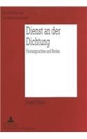 Dienst an Der Dichtung