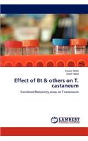 Effect of Bt & others on T. castaneum