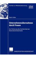 Unternehmensübernahmen durch Frauen