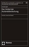 Das Verbot Der Auslandsbestechung