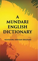 Mundari English Dictionary