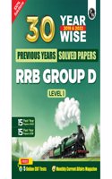 PW 30 RRB Group D Level 1 Previous Years Solved Papers (2018 & 2022) with 5 Online Mock Tests For Exam 2024-2025 | Yearwise PYQs | Fully Solved | English Edition