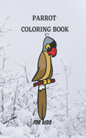 Parrot coloring book for kids: Beautiful Tropical Birds to color, a coloring book for adults and kids with fantastic drawings of Tropical ... of Tropical birds for relaxation) (An