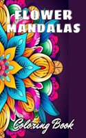 Flower Mandalas Coloring Book