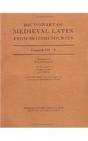 Dictionary of Medieval Latin from British Sources