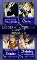 Modern Romance August 2016 Books 5-8