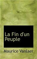 La Fin D'Un Peuple