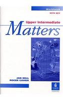 Upper Intermediate Matters Workbook Key