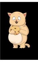Workout & Food Cat Notebook