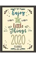 Enjoy The Little Things 2020 Planner