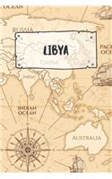 Libya: Ruled Travel Diary Notebook or Journey Journal - Lined Trip Pocketbook for Men and Women with Lines