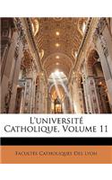 L'Université Catholique, Volume 11