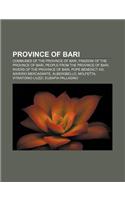 Province of Bari: Communes of the Province of Bari, Frazioni of the Province of Bari, People from the Province of Bari(English)