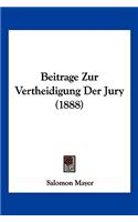 Beitrage Zur Vertheidigung Der Jury (1888)