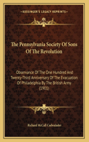 The Pennsylvania Society Of Sons Of The Revolution