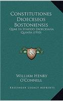 Constitutiones Dioeceseos Bostoniensis